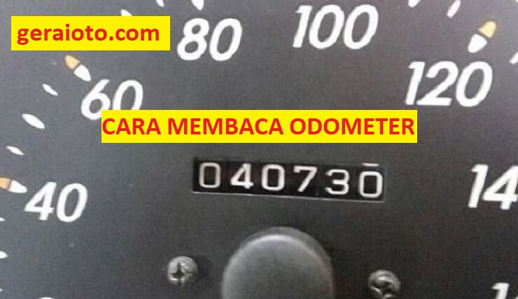 cara membaca odometer motor