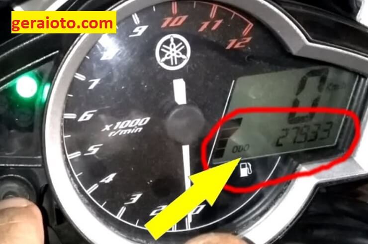 cara menghitung kilometer motor digital