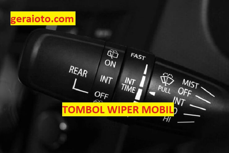 tombol wiper mobil