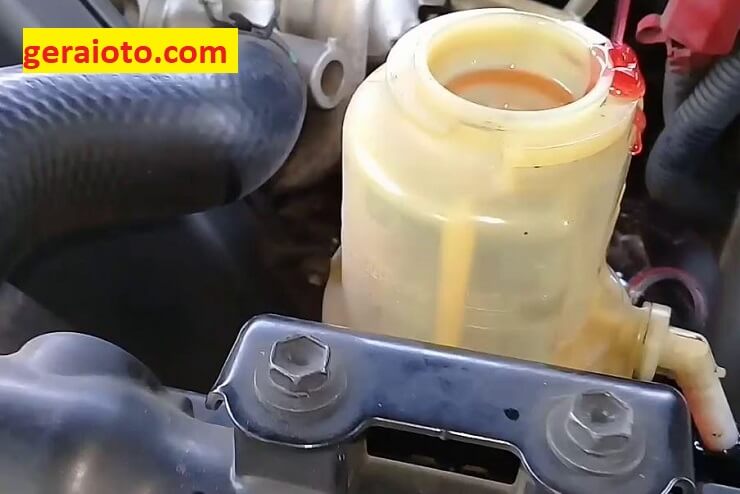 cara buang angin power steering