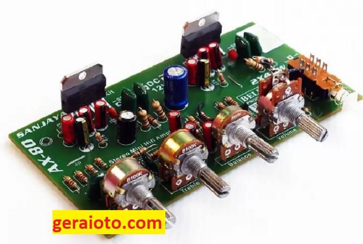 cara menghilangkan arus dc pada speaker