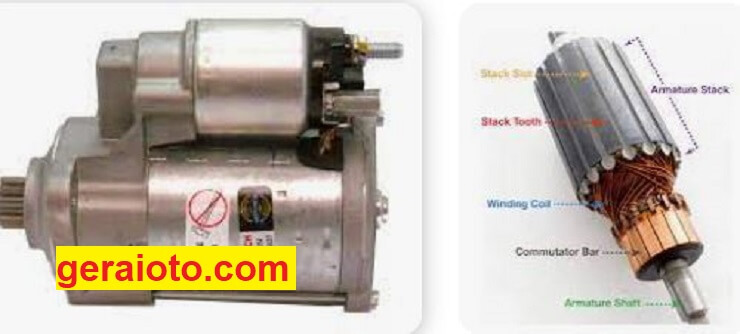 apa fungsi dari angker pada motor starter