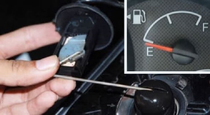 indikator bensin mobil tidak akurat