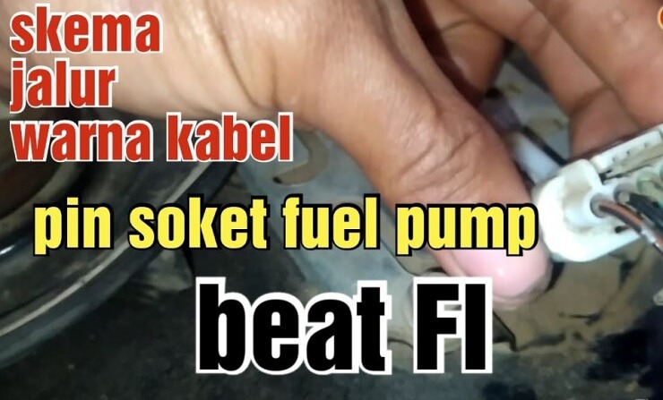 warna kabel fuel pump beat fi