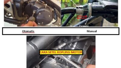 cara setel kopling motor