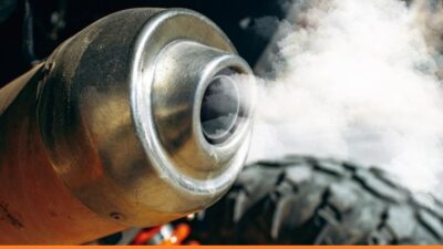 motor ngebul saat digeber